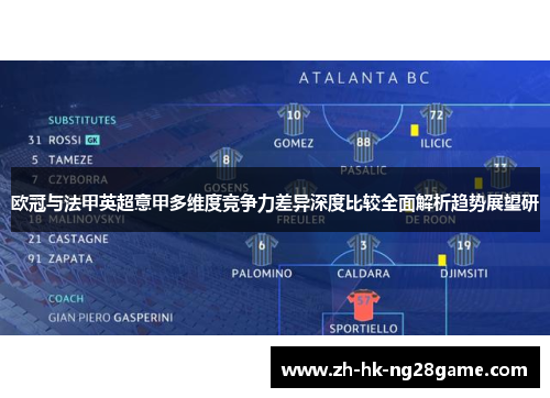 欧冠与法甲英超意甲多维度竞争力差异深度比较全面解析趋势展望研